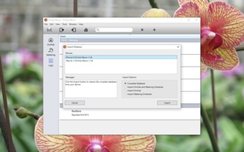 Orchid Album Import from Mobile Device